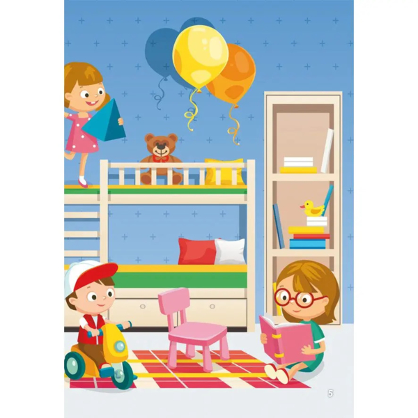 Перші розвивальні наліпки. У будинку, 41 шт. - Pampik - 6