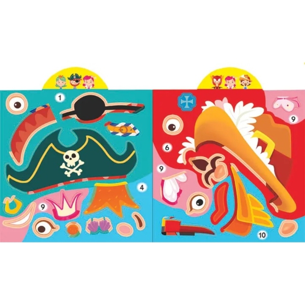 Грайка-розвивайка. Карнавал. 59 великих наліпок (F00024352) - Pampik - 4