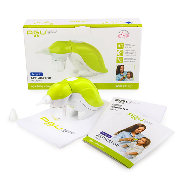 Аспиратор назальный AGU Penguin (3370126) - Pampik - 7