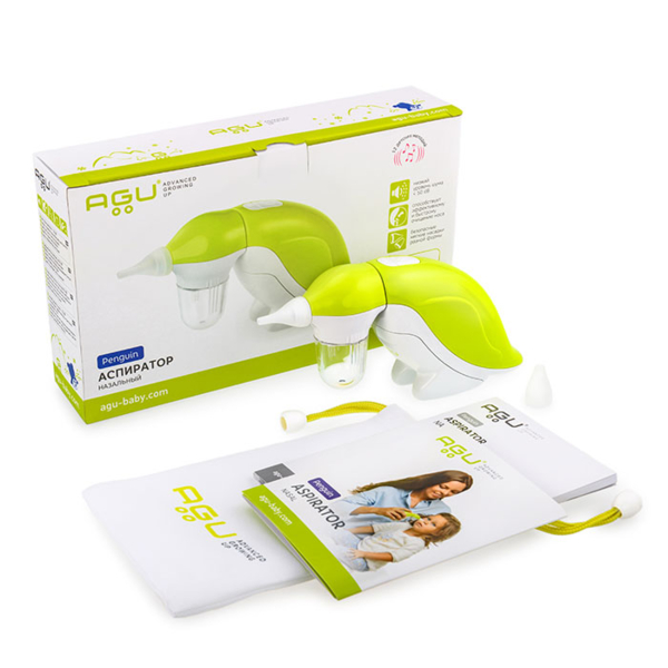 Аспиратор назальный AGU Penguin (3370126) - Pampik - 6