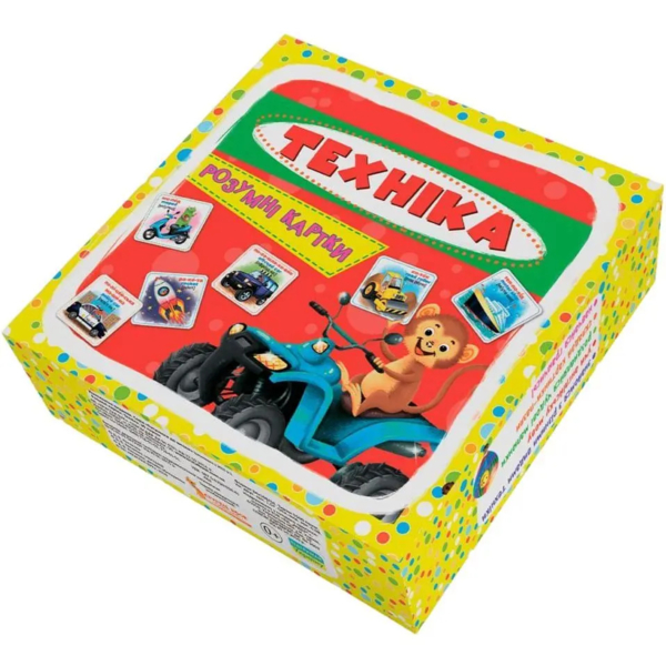 Розумні картки. Техніка. 30 шт. (F00021775) - Pampik - 2