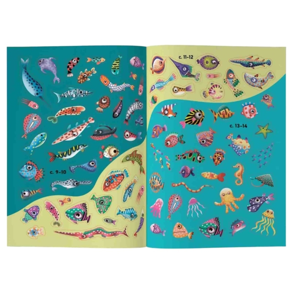 Меганаліпки. Підводний світ, понад 300 наліпок (F00022470) - Pampik - 10