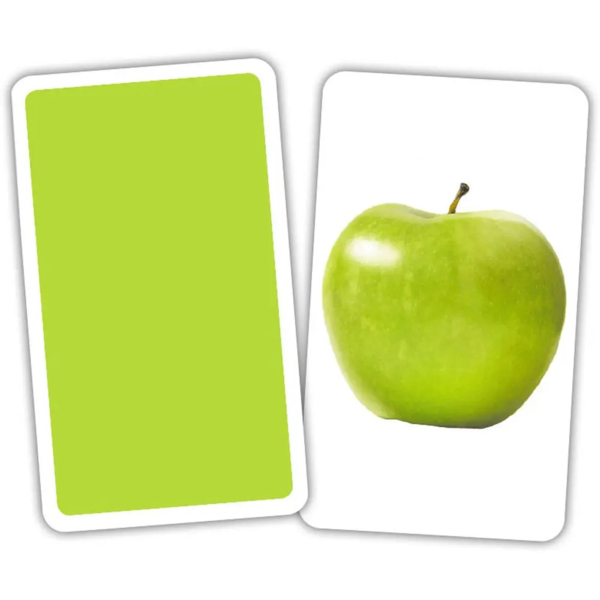 Набір карток Домана Вундеркінд з пелюшок Кольори, 15 пар карток, укр. мова (2100065275424) - Pampik - 3