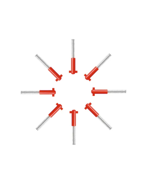 Набор сменных насадок Curaprox Prime Refill, 0.7 мм, без держателя, 8 шт. - Pampik - 3