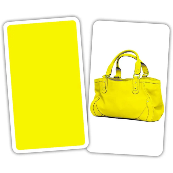 Набір карток Домана Вундеркінд з пелюшок Кольори, 15 пар карток, укр. мова (2100065275424) - Pampik - 4