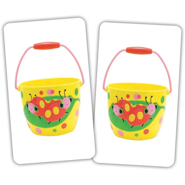 Набір карток Домана Вундеркінд з пелюшок Парочки, 15 пар карток, укр. мова (2100064457319) - Pampik - 4