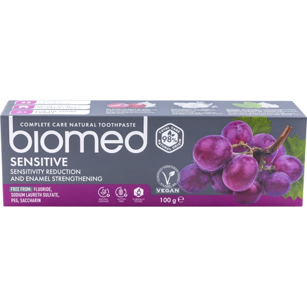 Зубна паста Biomed Sensetive Зміцнення емалі та зниження чутливості, 100 г - Pampik - 3