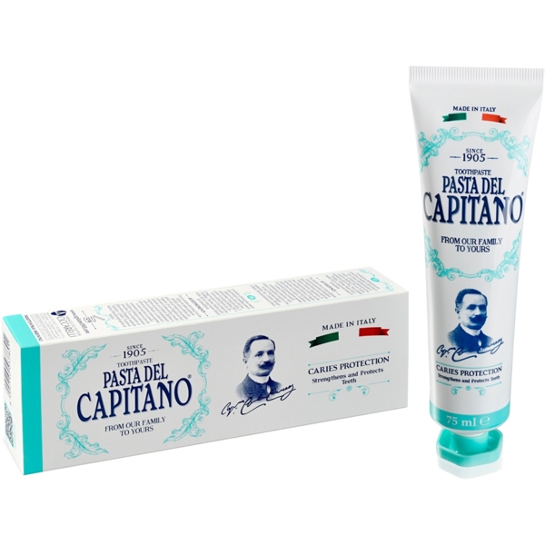 Зубна паста Pasta Del Capitano 1905 Caries Protection, 75 мл (PTPCPr75) - Pampik