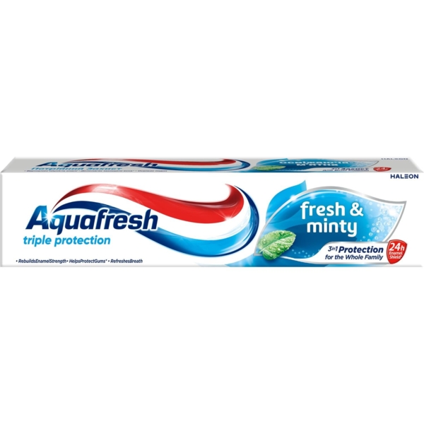 Зубна паста Aquafresh Освіжаюче-м'ятна, 50 мл - Pampik