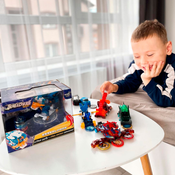 Машинка-трансформер Screechers Wild S2 L1 Шедоу Вінд (EU684101) - Pampik - 8