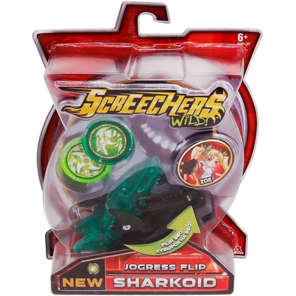 Машинка-трансформер Screechers Wild S2 L1 Шаркоїд (EU684204) - Pampik - 7