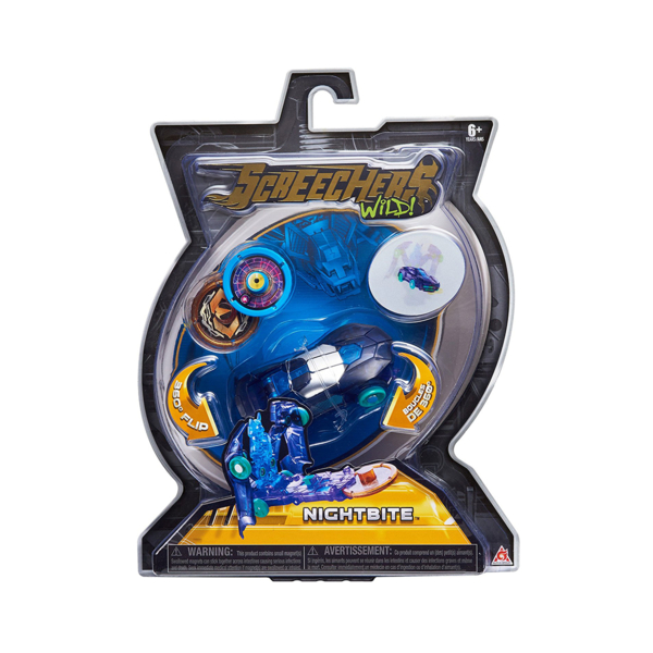 Машинка-трансформер Screechers Wild L1 Найтбайт (EU683115) - Pampik - 4