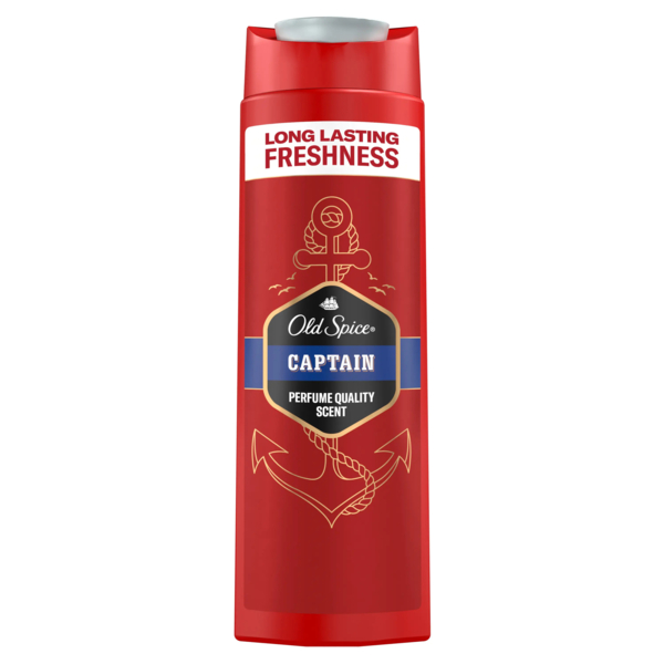 Гель для душа 3 в 1 Old Spice Captain, 400 мл - Pampik
