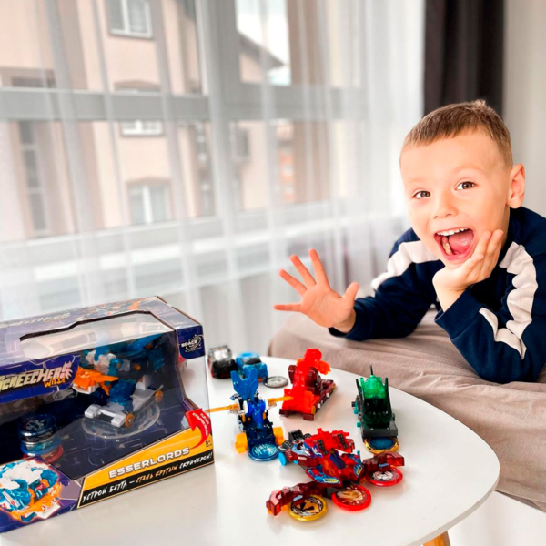 Машинка-трансформер Screechers Wild S2 L1 Шедоу Вінд (EU684101) - Pampik - 10