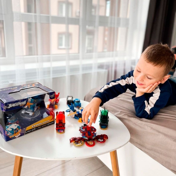 Машинка-трансформер Screechers Wild S2 L1 Шаркоїд (EU684204) - Pampik - 8