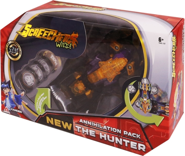 Машинка-трансформер Screechers Wild S2 L3 Хантер (EU684501) - Pampik - 6