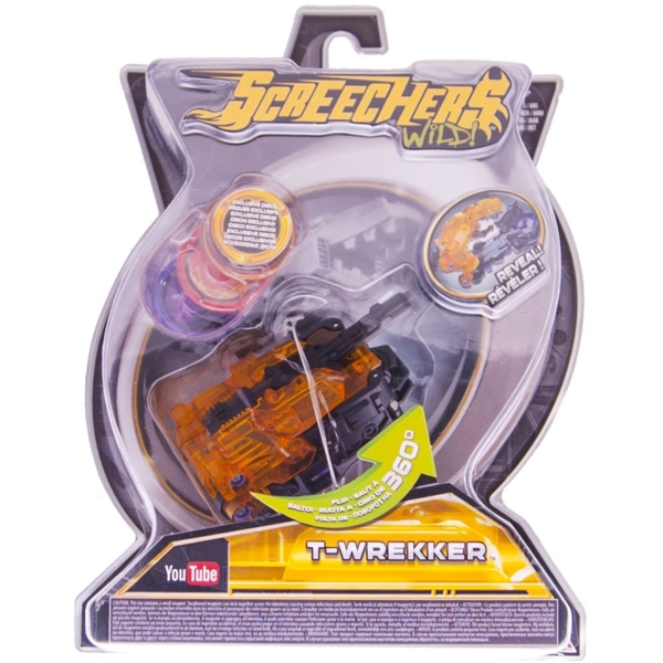 Машинка-трансформер Screechers Wild L2 Ті-реккер (EU683121) - Pampik - 4
