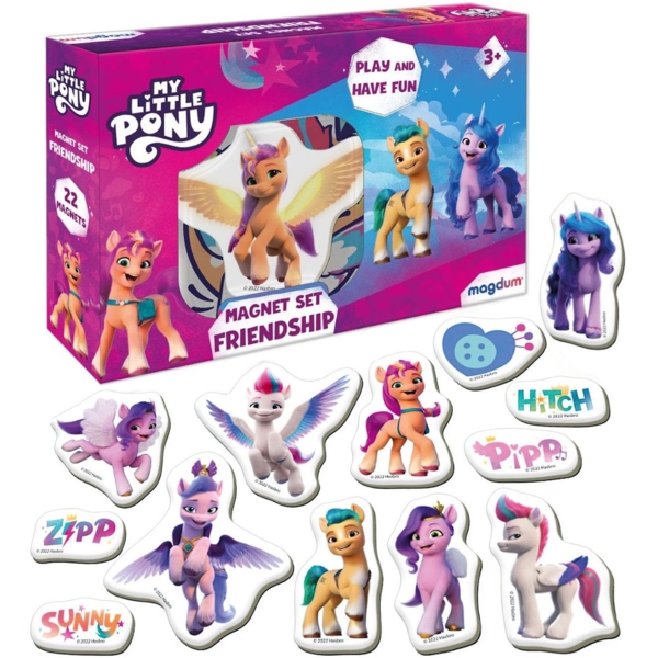 Набір магнітів Magdum My Little Pony Дружба (ME 5031-21) - Pampik