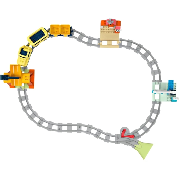 Конструктор LEGO DUPLO Великий інтерактивний громадський поїзд, 103 деталі (10428) - Pampik - 7