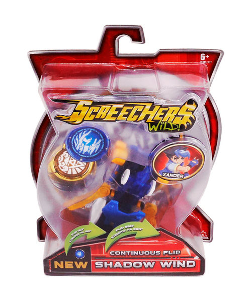 Машинка-трансформер Screechers Wild S2 L1 Шедоу Вінд (EU684101) - Pampik - 7