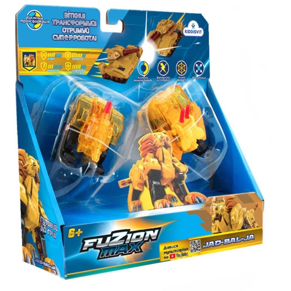 Ігровий набір танків-трансформерів Fuzion Max Джад-Бал-Джа (54007) - Pampik - 5
