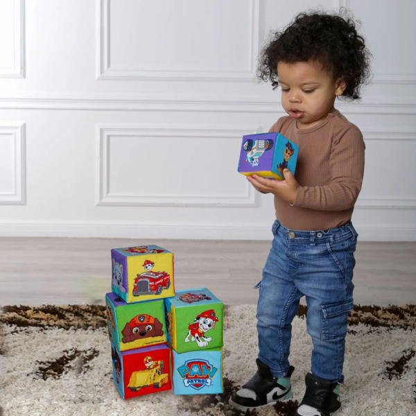Набір кубиків Масік Щенячий патруль, 6 шт. (МС 090501-15) - Pampik - 6