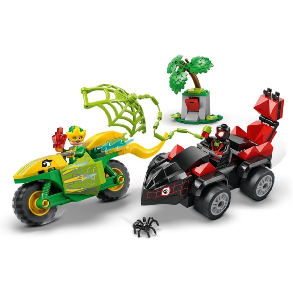 Конструктор LEGO Spideу Гонки на електромобілях з динозаврами, 124 деталі (11198) - Pampik - 3