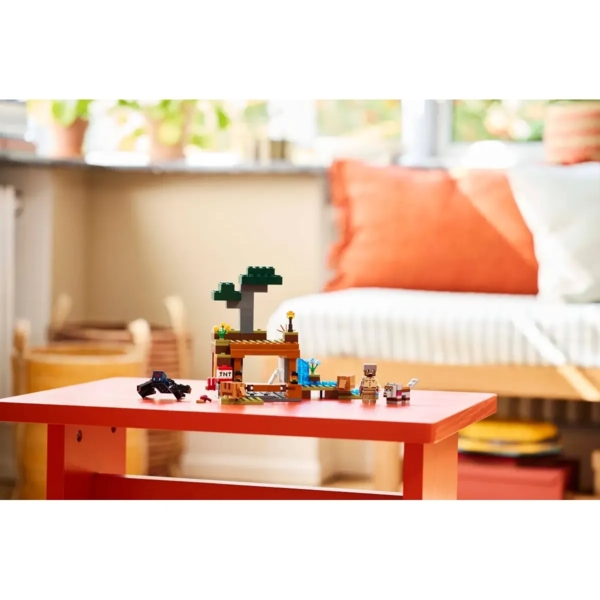 Конструктор LEGO Minecraft Експедиція в шахту броненосця, 247 деталей (21269) - Pampik - 10