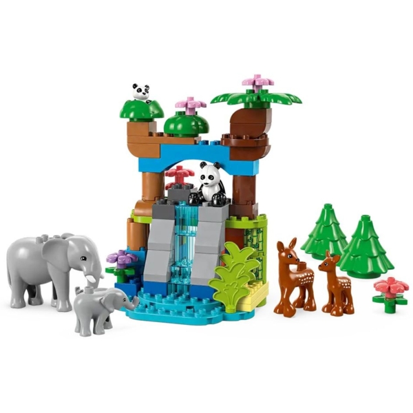 Конструктор LEGO DUPLO Town Сімейства диких тварин 3 в 1, 92 деталі (10446) - Pampik - 6