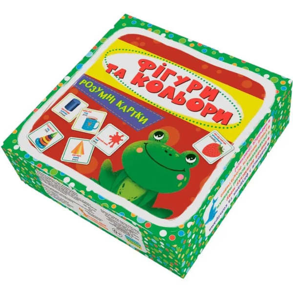 Розумні картки. Фігури та кольори, 30 шт. (F00025236) - Pampik - 2