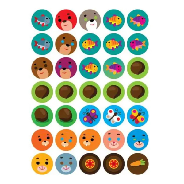 Книга-гра з наклейками. Чарівний ліс - Pampik - 2