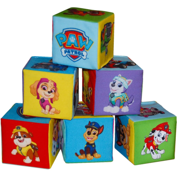 Набір кубиків Масік Щенячий патруль, 6 шт. (МС 090501-15) - Pampik