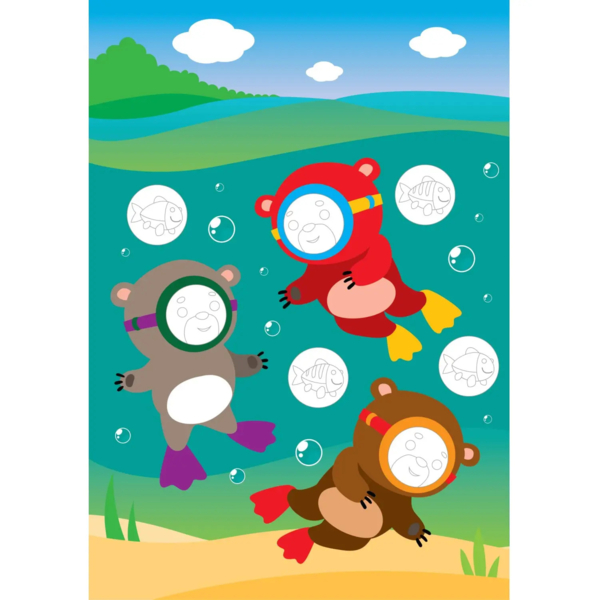 Книга-гра з наклейками. Чарівний ліс - Pampik - 3