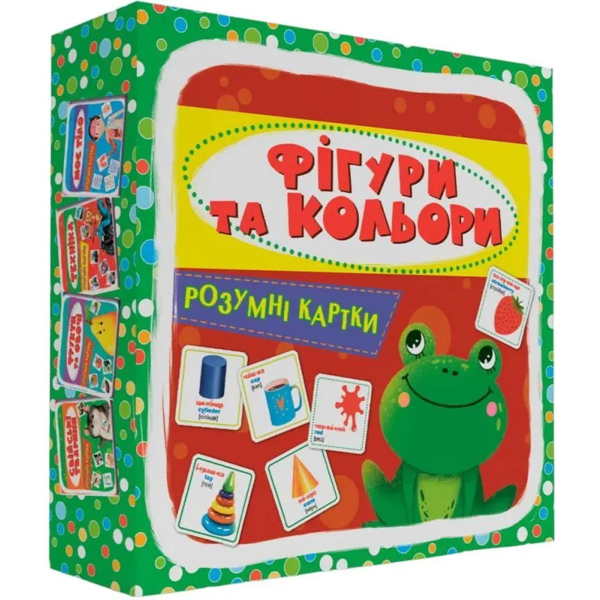 Розумні картки. Фігури та кольори, 30 шт. (F00025236) - Pampik - 3