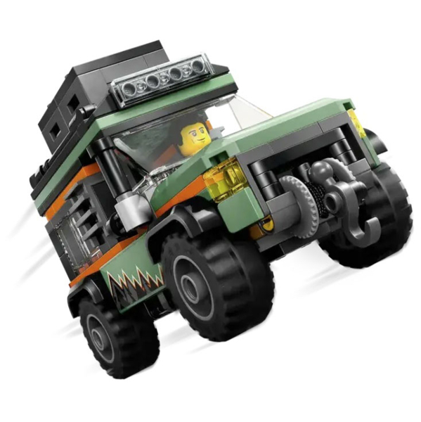 Конструктор LEGO City Позашляхова гірська вантажівка 4x4, 221 деталь (60447) - Pampik - 6