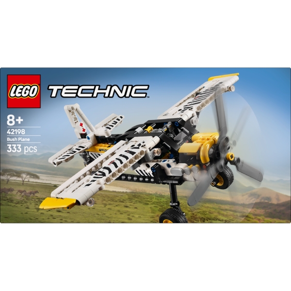 Конструктор LEGO Technic Буш-літак, 333 деталі (42198) - Pampik