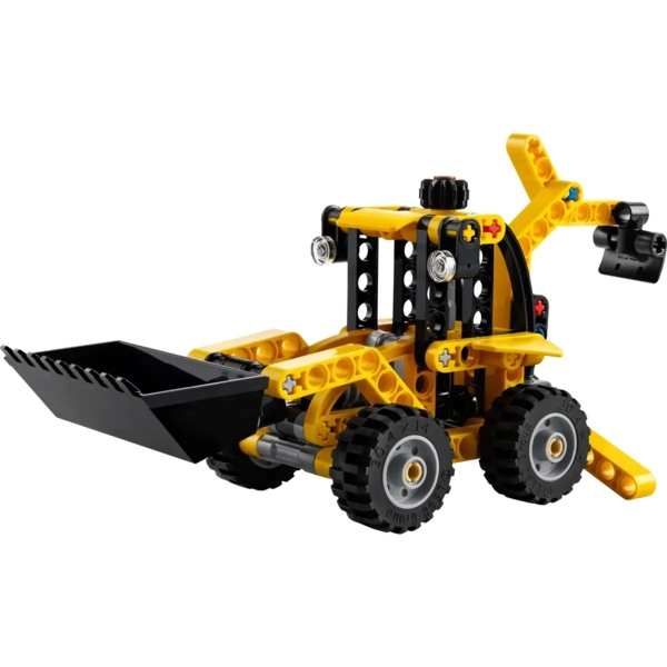 Конструктор LEGO Technic Екскаватор-навантажувач, 104 деталі (42197) - Pampik - 3
