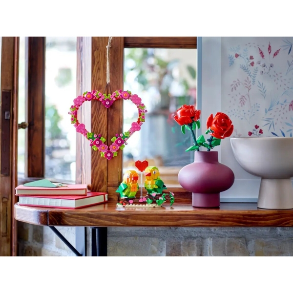 Конструктор LEGO Iconic Прикраса у формі серця, 254 деталі (40638) - Pampik - 4