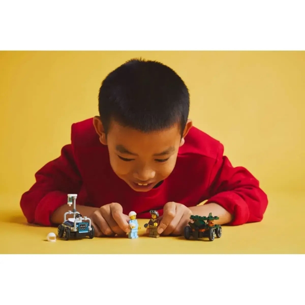 Конструктор LEGO City Самолет против больничной койки Набор для гонки, 70 деталей (60459) - Pampik - 7