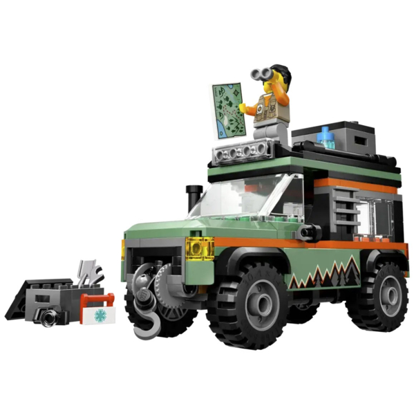 Конструктор LEGO City Позашляхова гірська вантажівка 4x4, 221 деталь (60447) - Pampik - 4