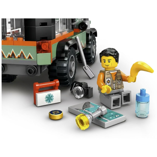 Конструктор LEGO City Позашляхова гірська вантажівка 4x4, 221 деталь (60447) - Pampik - 7
