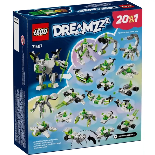 Конструктор LEGO DREAMZzz Робот Z-Blob та гоночні пригоди, 121 деталь (71487) - Pampik - 2