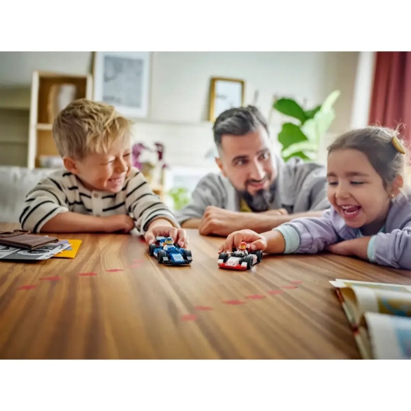 Конструктор Lego City Bolides F1 Williams Racing та Haas F1, 92 деталі (60464) - Pampik - 9