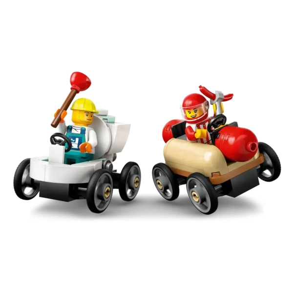 Конструктор LEGO City Жодних обмежень Автодром для гоночних автомобілів, 436 деталей (60460) - Pampik - 8