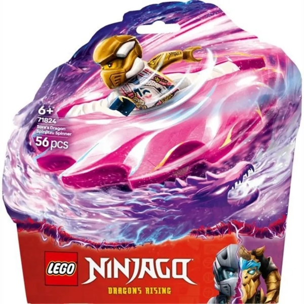 Конструктор LEGO Ninjago Дракон Сорі Спін-джитсу, 56 деталей (71824) - Pampik