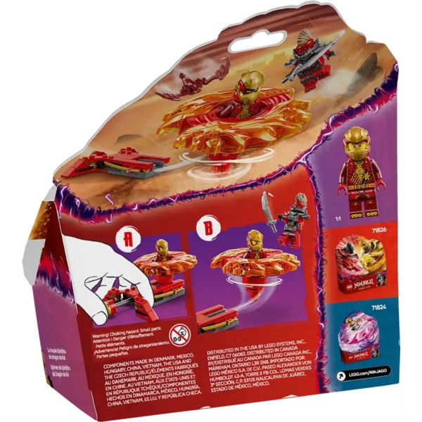 Конструктор LEGO Ninjago Дракон Кая Спін-джитсу, 54 деталі (71823) - Pampik - 2