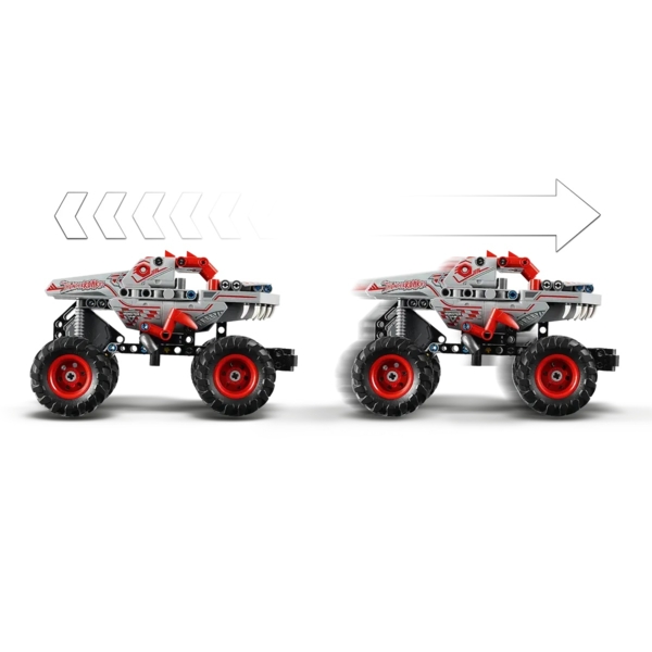 Конструктор LEGO Technic Monster Jam ThunderROARus Інерційний двигун, 232 деталі (42200) - Pampik - 5