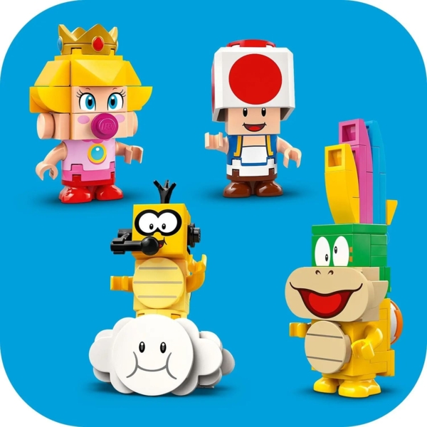 Конструктор LEGO Super Mario Kart Baby Peach & Grand Prix, 823 деталі (72036) - Pampik - 12