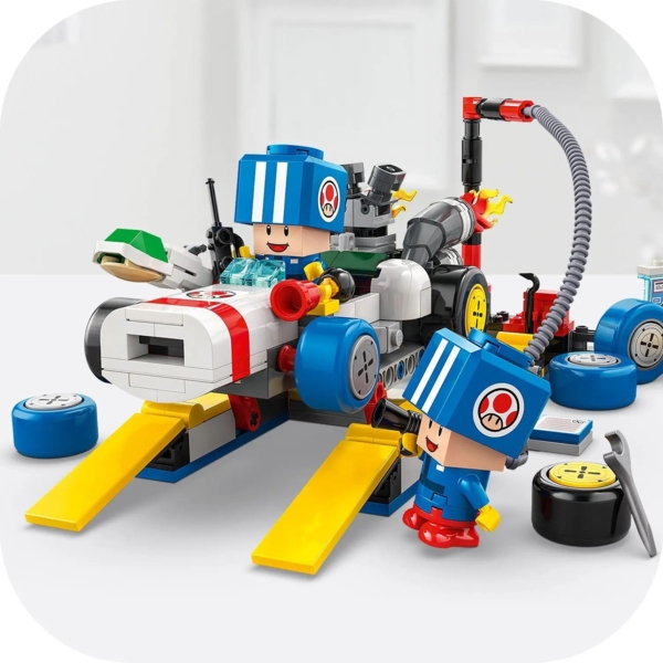 Конструктор LEGO Super Mario Kart Toad's Garage, 390 деталей (72035) - Pampik - 7