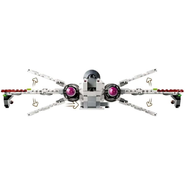 Конструктор LEGO Star Wars Зоряний винищувач ARC-170, 497 деталей (75402) - Pampik - 5